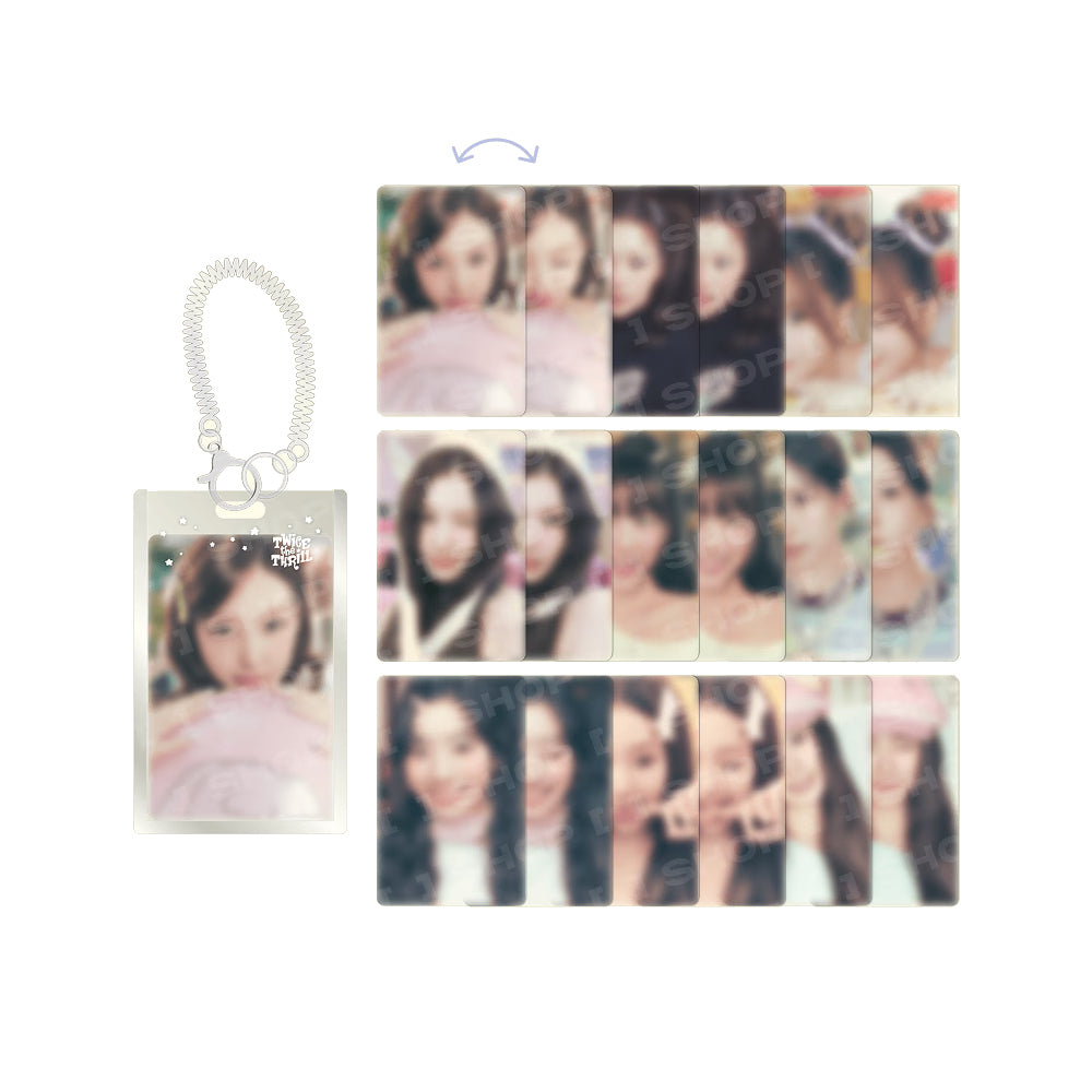 TWICE [TWICE the THRILL] Secret Lenticular Keyring