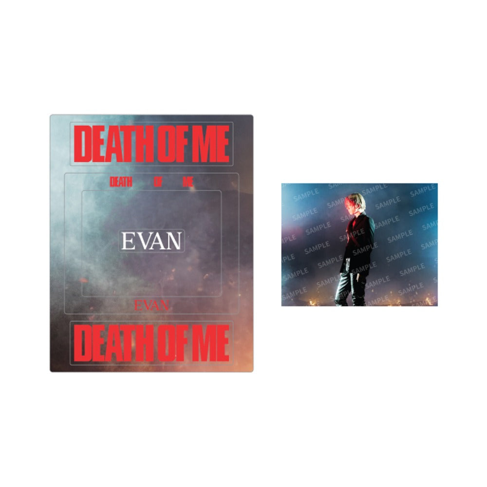 EVAN [DEATH OF ME] Photo Magnet Holder Set