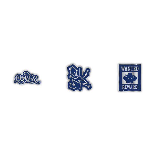 QWER [THE STAR SIGN] Metal Badge Set