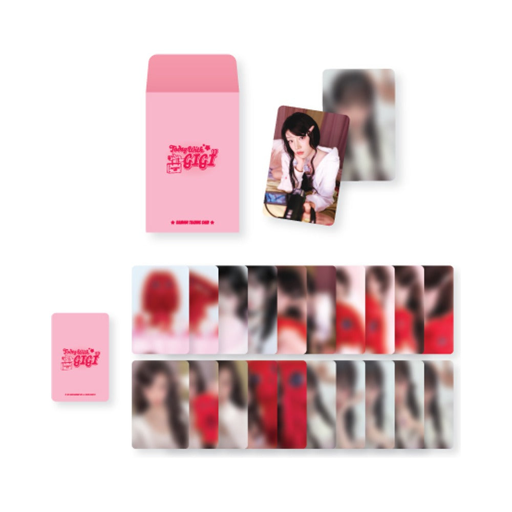 YUQI [Today With GIGI] Trading photocard Set