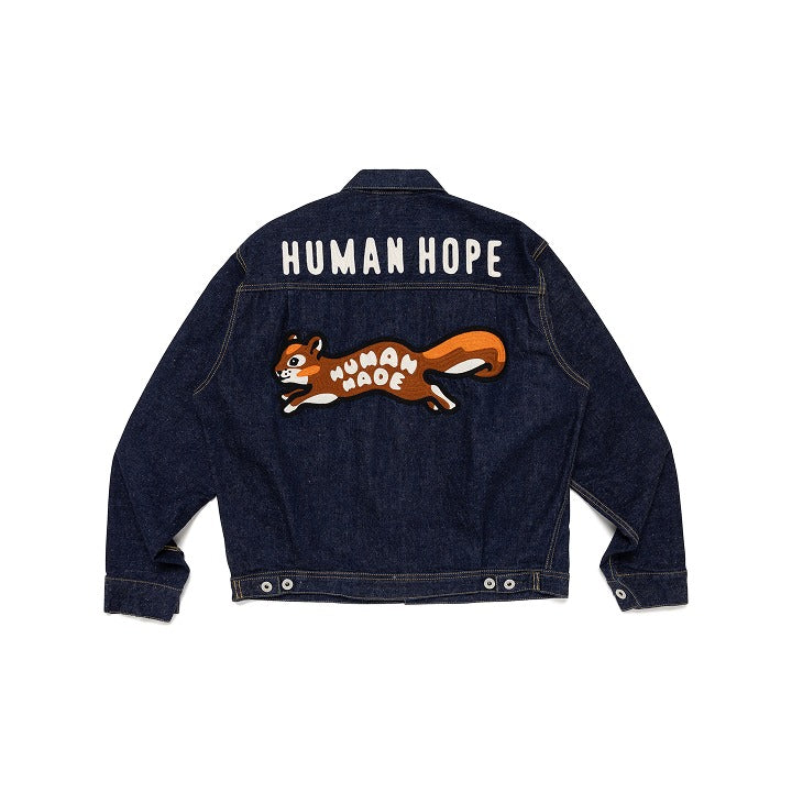 BTS j-hope [HUMAN MADE] Denim Work Jacket Navy Indigo