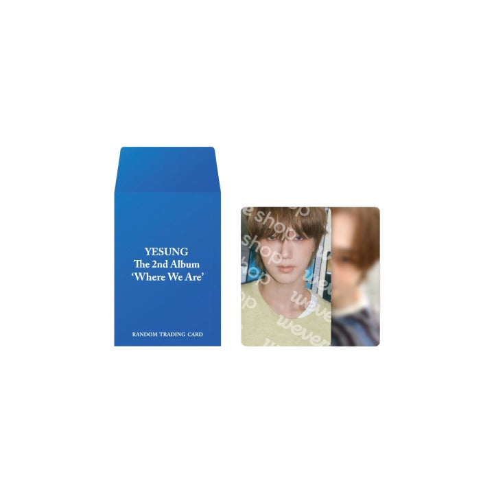 SUPER JUNIOR YESUNG [About The Things We Called Ordinary] Random Trading Card (Where We Are Ver.)