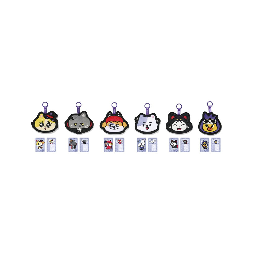 ENHYPEN [SPOOKY ENCHIN] Plush Pouch Keyring