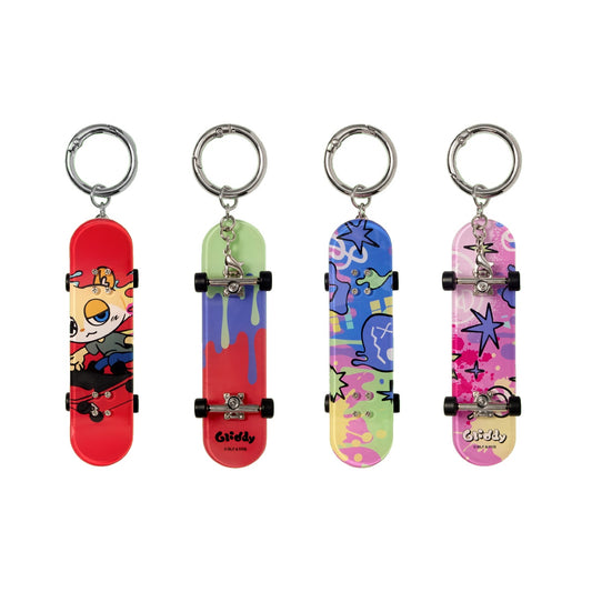 EVAN [Gliddy] Mini Skateboard Keyring