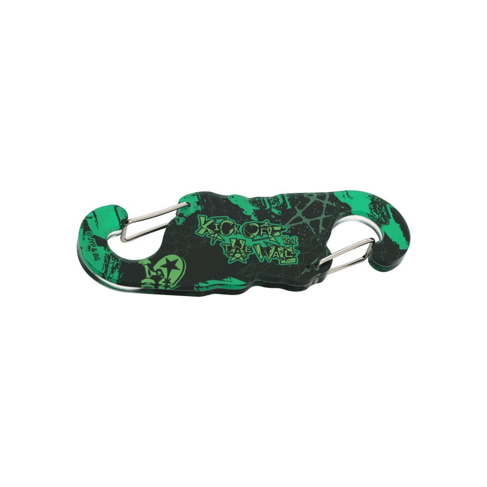 KickFlip [KICK OFF THE WALL] Acrylic Carabiner