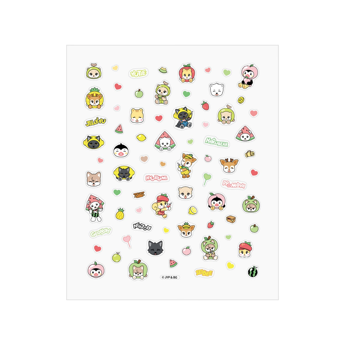 NEXZ [SWEET PICNIC with NEXZOO] NEXZOO Micro Deco Sticker