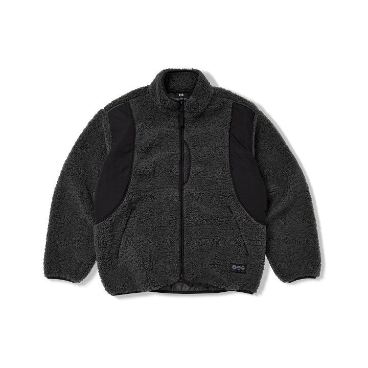 BTS [ARIRANG 2nd] Fleece Jacket (Charcoal)