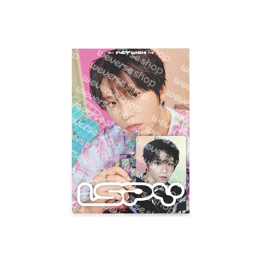 NCT WISH [WISH LAND] Postcard + Hologram Photocard Set