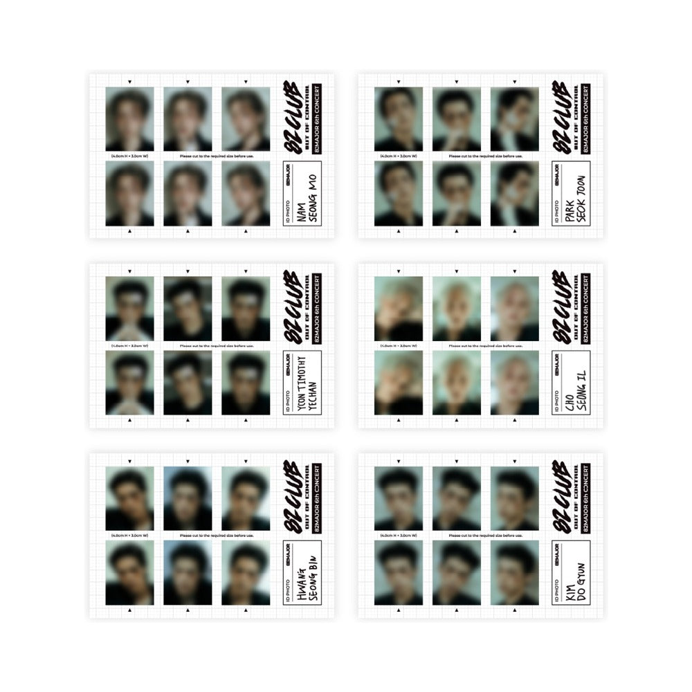 82MAJOR [82CLUB] ID Photo Set