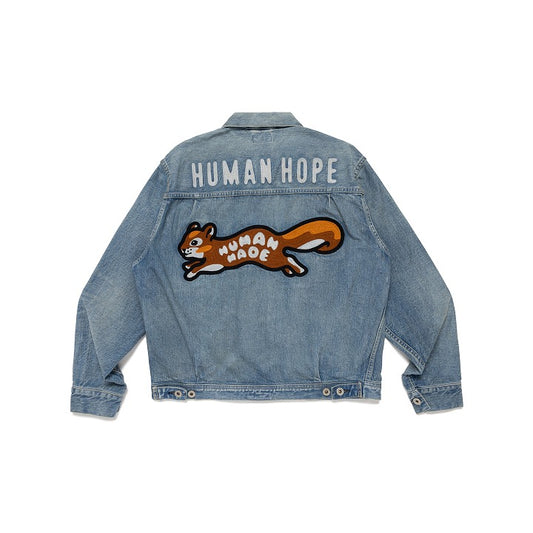 BTS j-hope [HUMAN MADE] Denim Work Jacket Blue Indigo