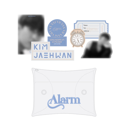 KIM JAE HWAN 2021 Concert Alarm Luggage Sticker Pack
