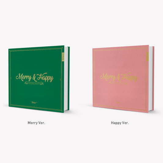 TWICE 1st Album Repackage : Merry & Happy (Random Ver)