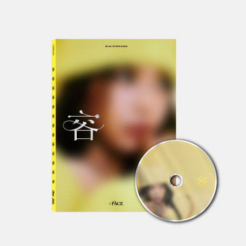 MAMAMOO SOLAR 1st Mini Album : FACE