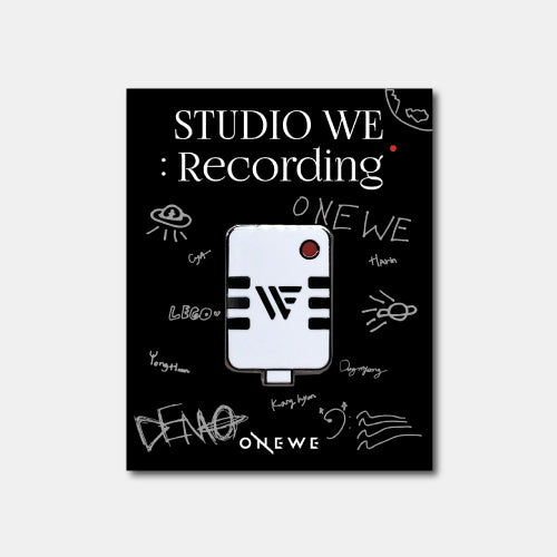 ONEWE STUDIO WE : Recording Badge