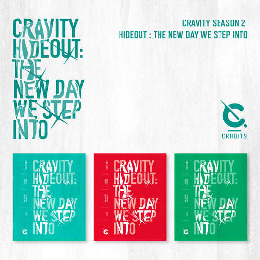 CRAVITY 2nd Mini Album : HIDEOUT THE NEW DAY WE STEP INTO