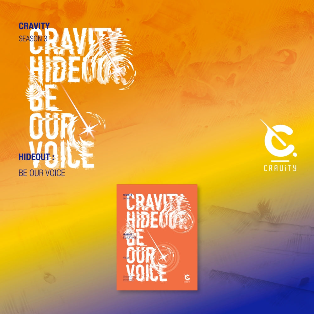CRAVITY 3rd Mini Album : HIDEOUT BE OUR VOICE