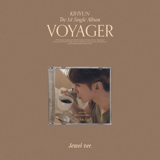 MONSTA X Kihyun 1st Single Album : VOYAGER (Jewel Case)