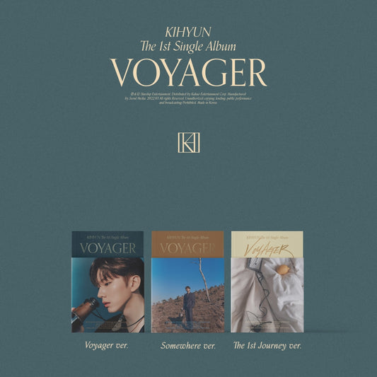 MONSTA X Kihyun 1st Single Album : VOYAGER