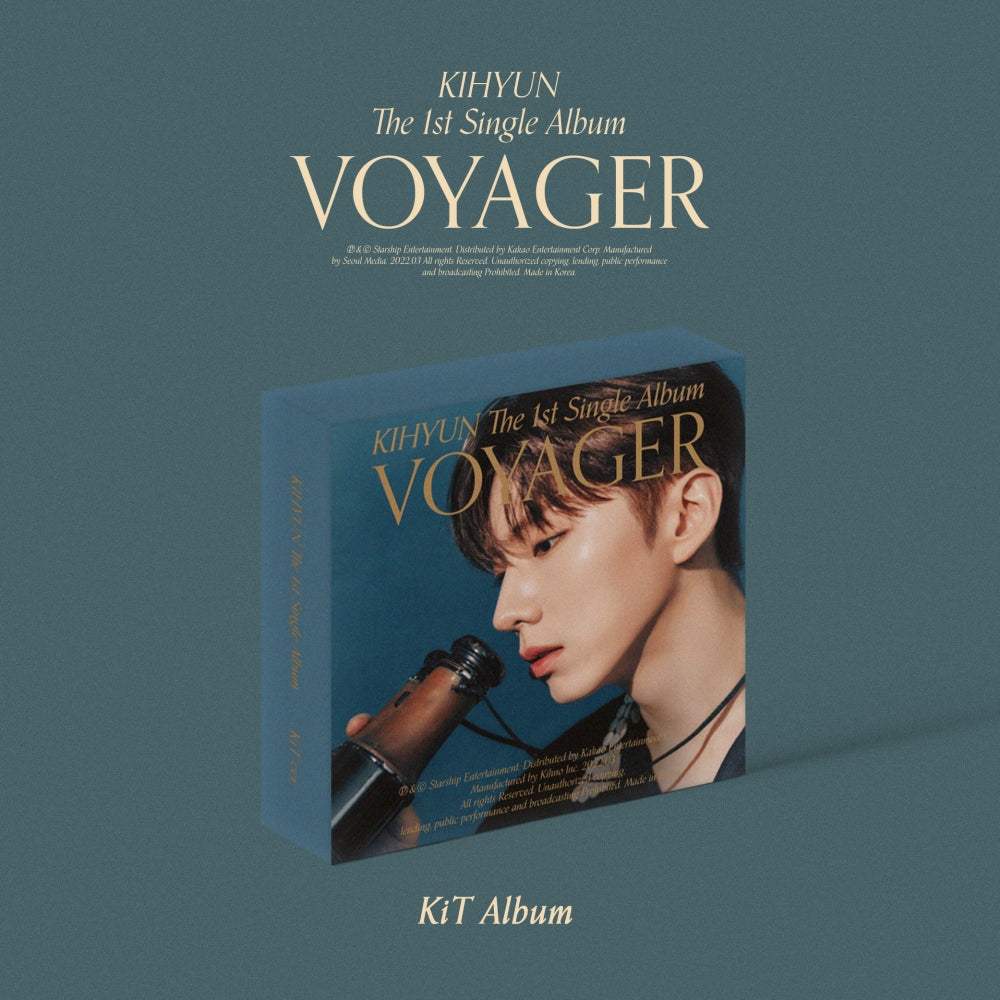 MONSTA X Kihyun 1st Single Album : VOYAGER (KiT Album)
