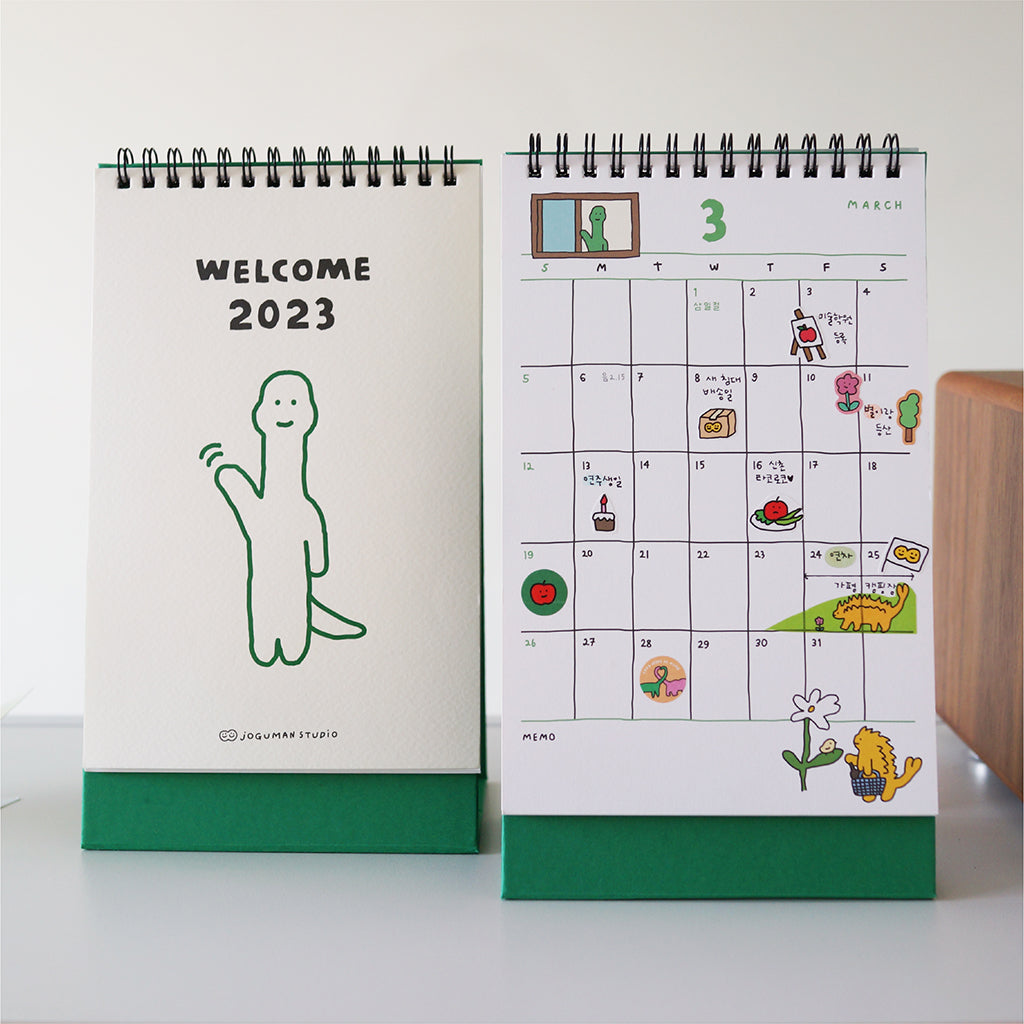 JOGUMAN Studio 2023 Table Calendar