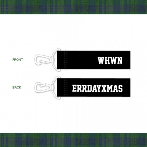 WONHO Everyday Christmas Strap Keyring