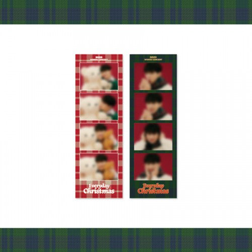 WONHO Everyday Christmas 4 Cut Photo Set