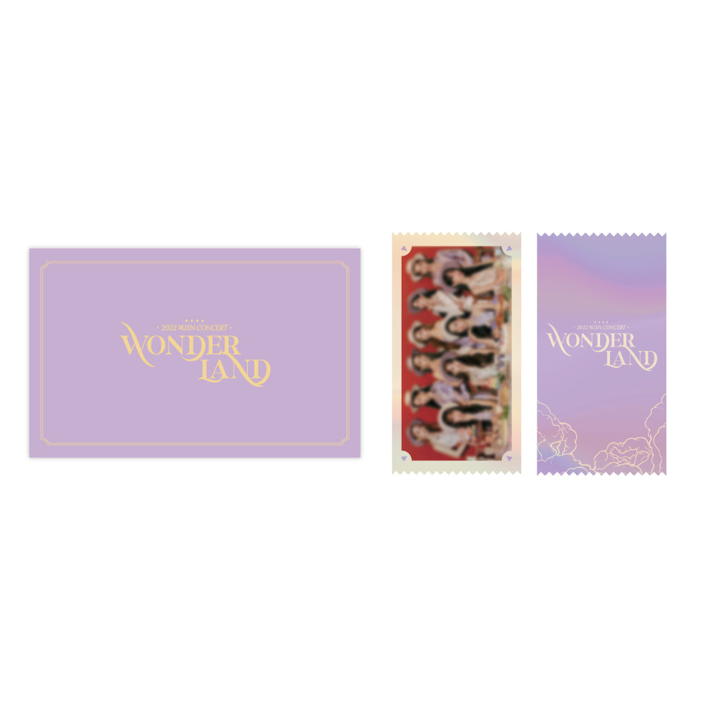 WJSN 2022 Concert WONDER LAND Ticket Frame Set