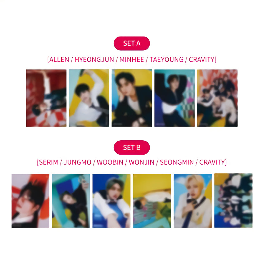 CRAVITY NEW WAVE POP-UP STORE Mini Poster Set