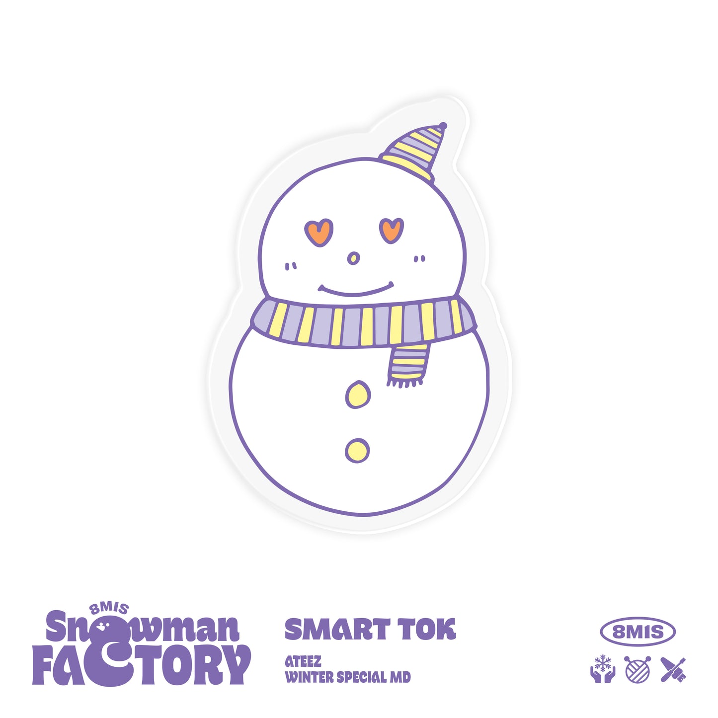 ATEEZ WINTER SPECIAL MD : Snowman Factory SmartTok