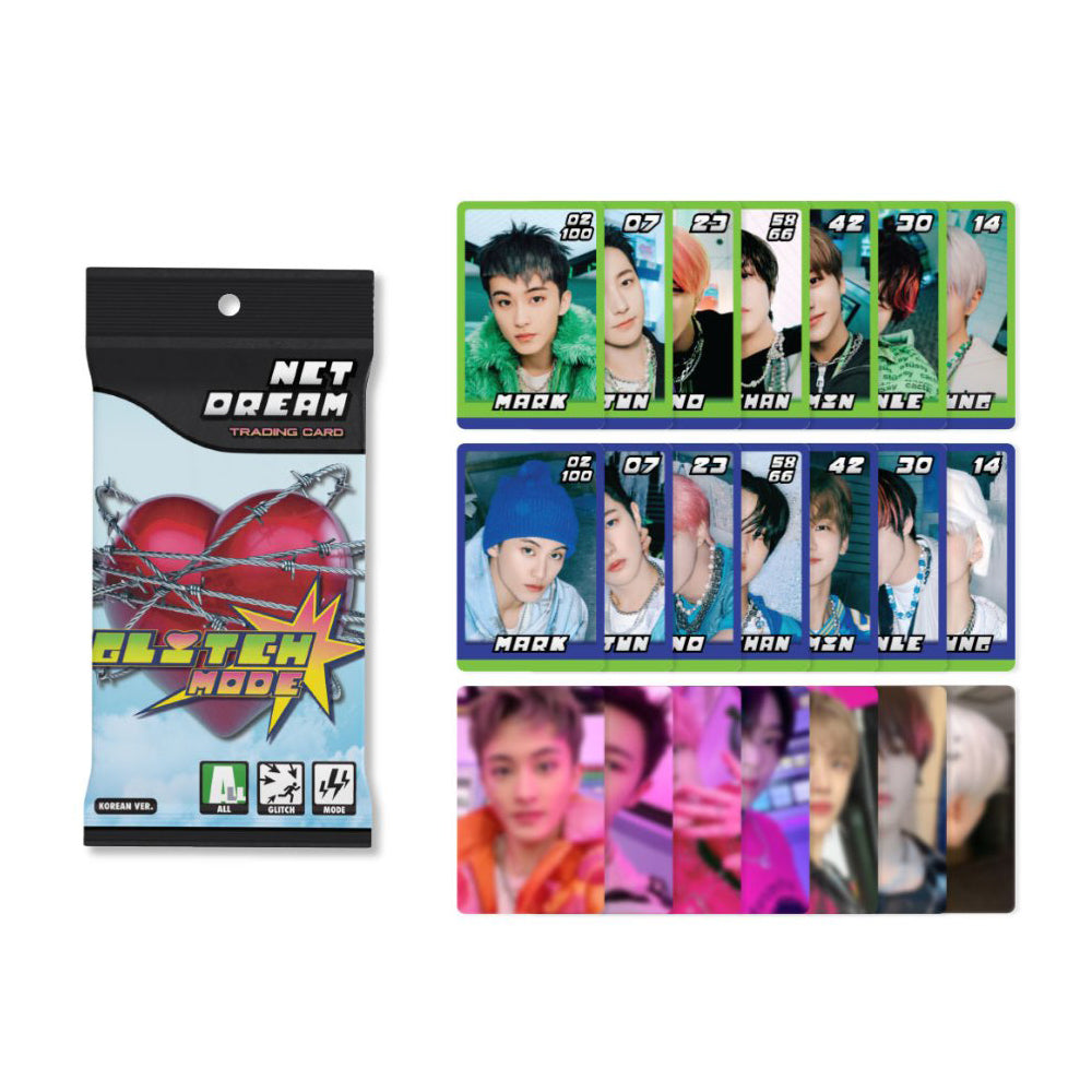 NCT DREAM Glitch Mode Pop Up Store Random Trading Card Set (A ver)