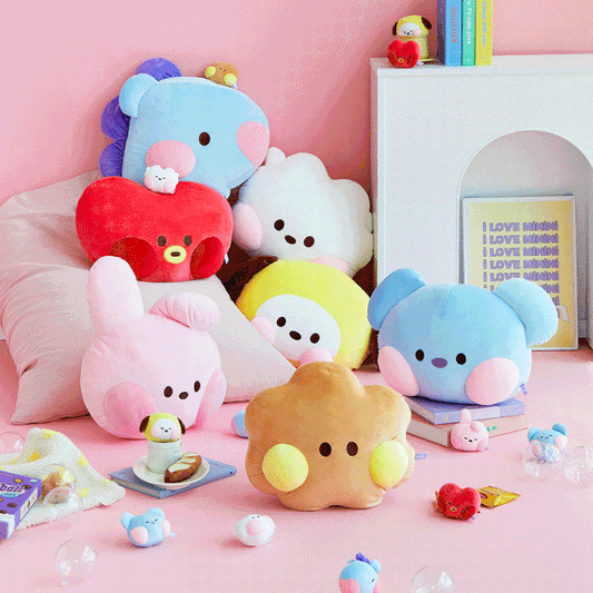 BT21 minini Big Head Cushion