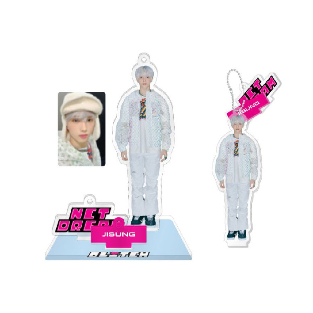 NCT DREAM Glitch Mode Pop Up Store Acrylic Stand Key Ring (Ice Ver)
