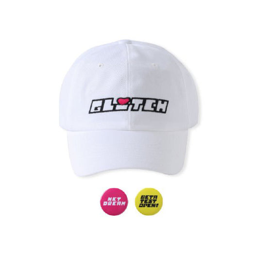 NCT DREAM Glitch Mode Pop Up Store Ball Cap + Pin Badge