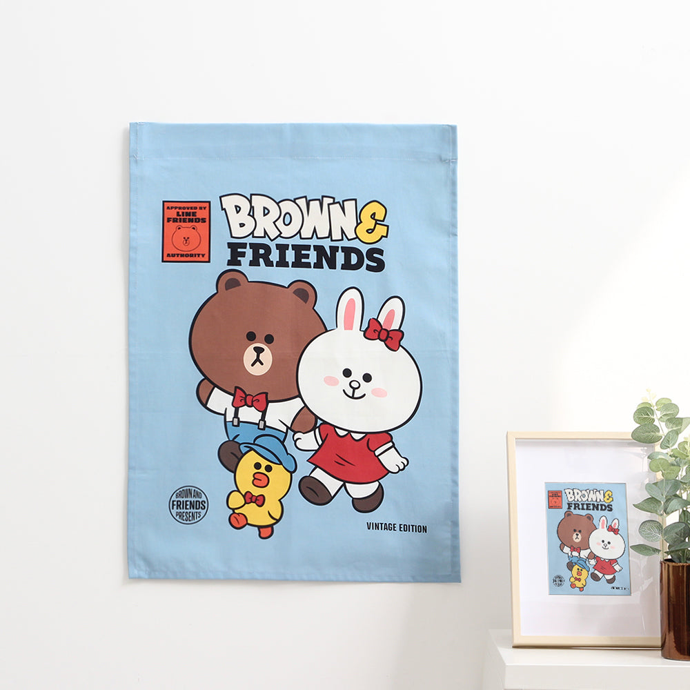 BROWNFRIENDS Retro Fabric Poster