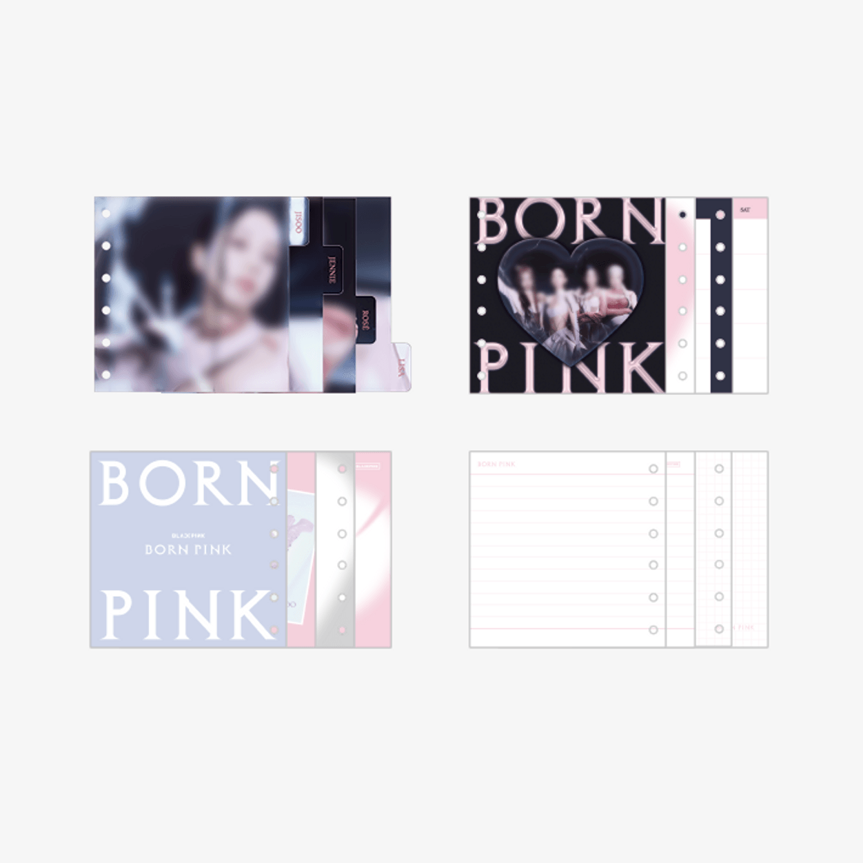 BLACKPINK BORN PINK Disk Photo Binder Index