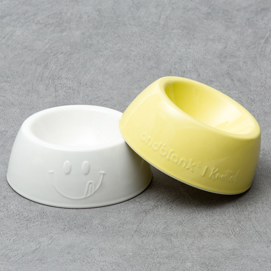 KNOTTED Ceramic Food Bowl Pet Food Bowl