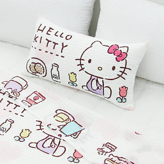 HELLO KITTY Ripple Kids Pillow Happy Daily