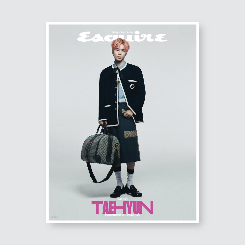 ESQUIRE Korea Magazine February 2023 : TXT Cover