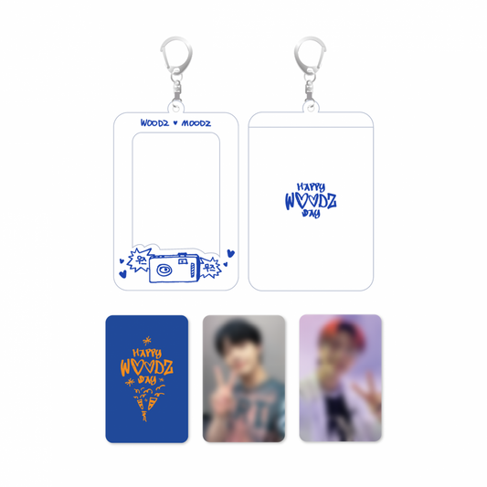 WOODZ 2022 HAPPY WOODZ DAY Photocard Holder + Photocard Set