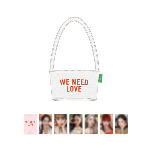 STAYC WE NEED LOVE Drink Bag