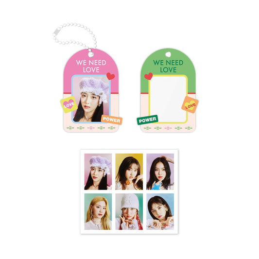 STAYC WE NEED LOVE Mini Photo Frame Keyring