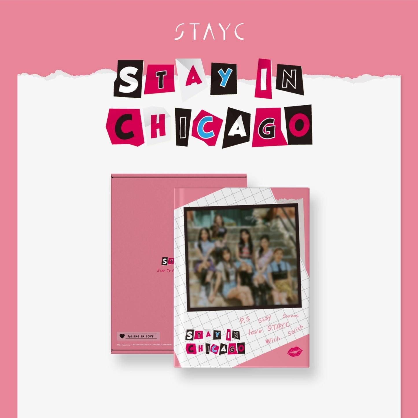 STAYC Stay in Chicago Pop Up Store Photobook Set