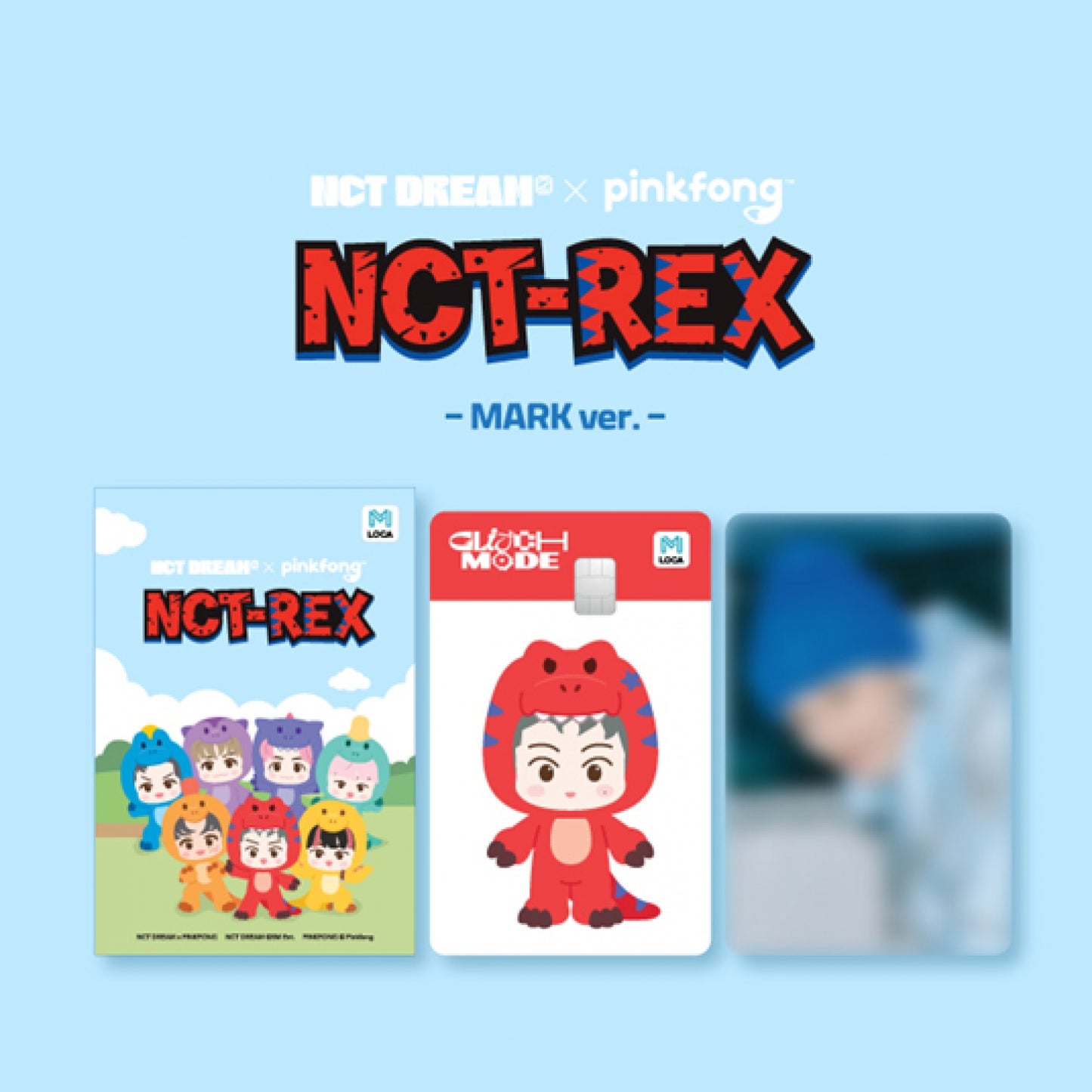 NCT DREAM X PINKFONG NCT-REX Locamobility Card