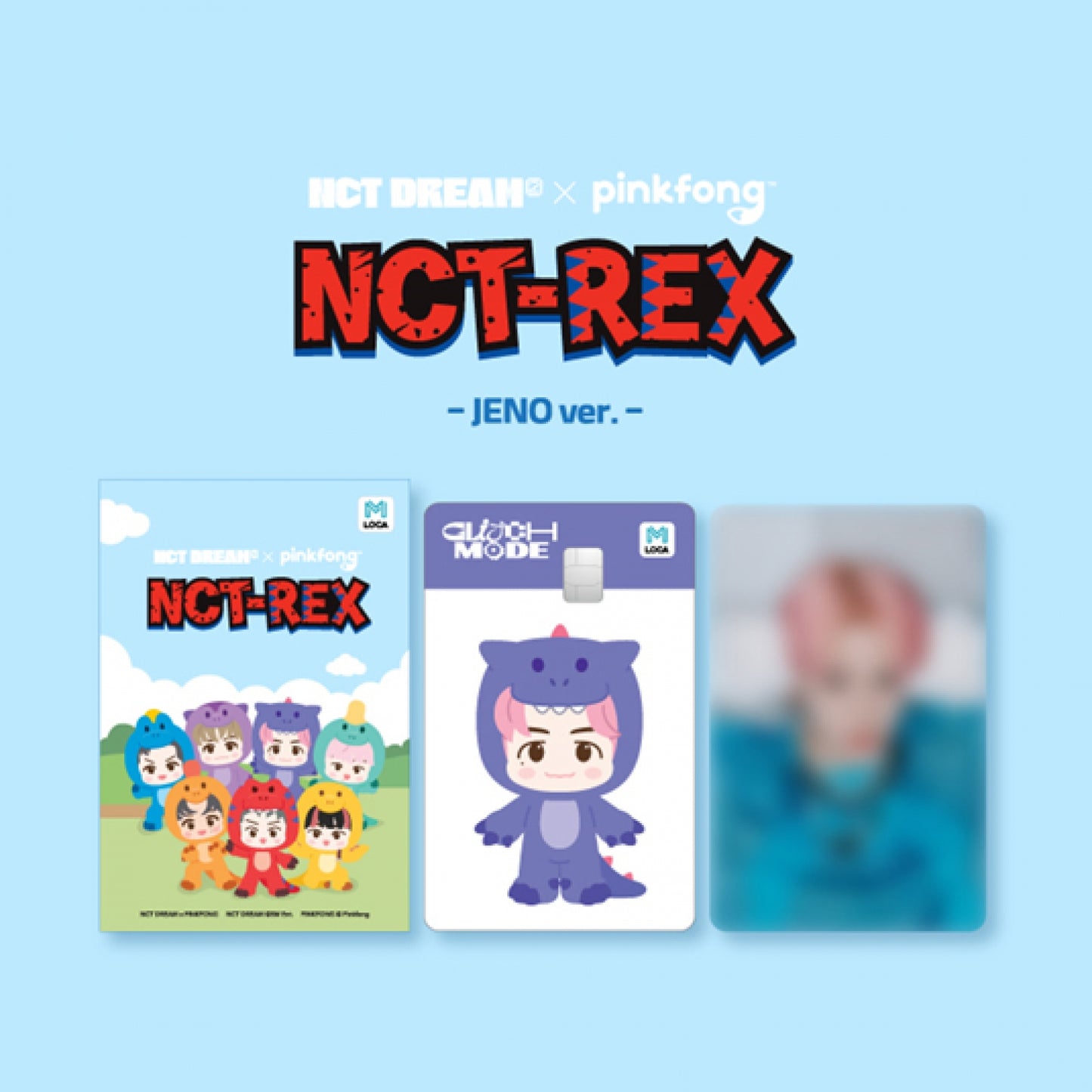 NCT DREAM X PINKFONG NCT-REX Locamobility Card