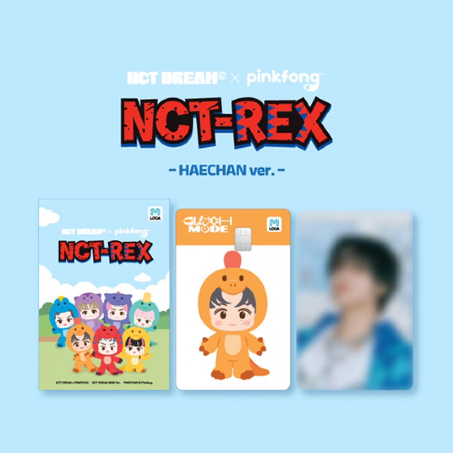 NCT DREAM X PINKFONG NCT-REX Locamobility Card