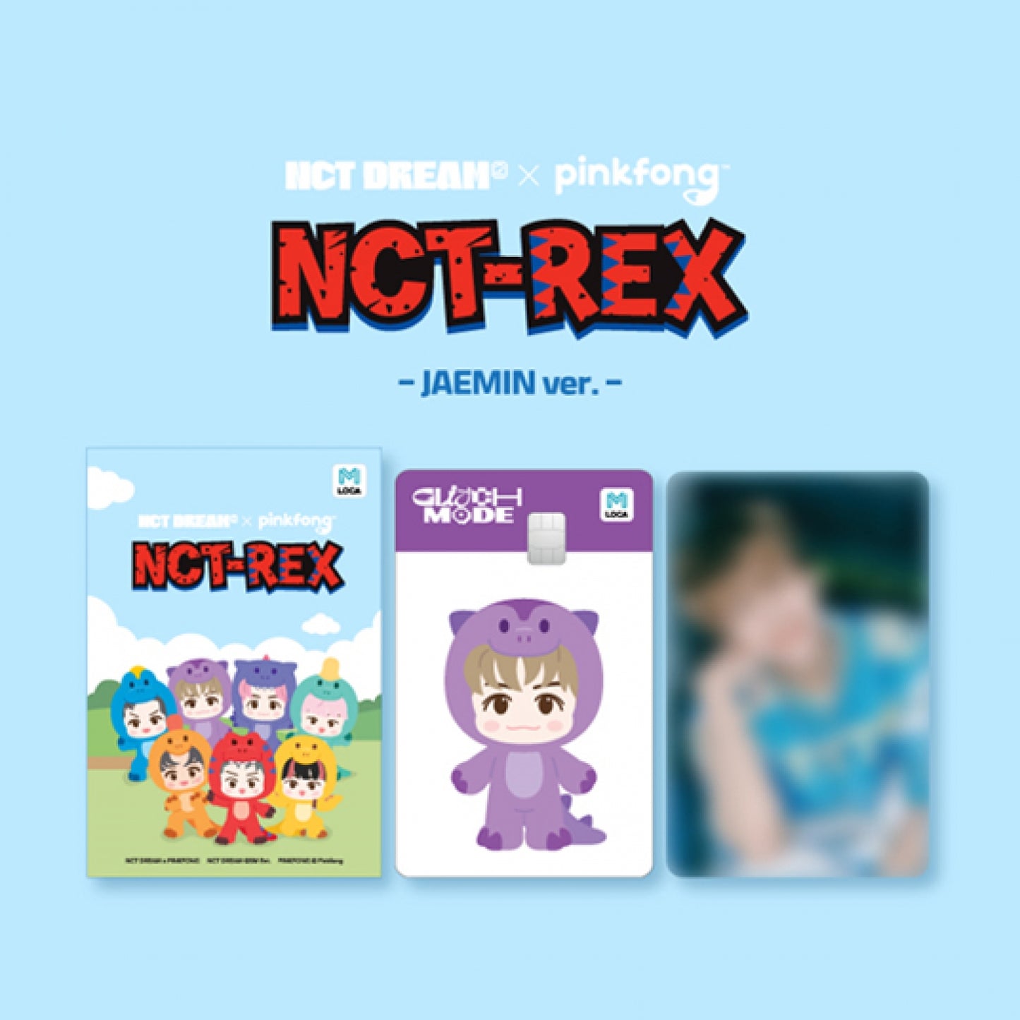 NCT DREAM X PINKFONG NCT-REX Locamobility Card