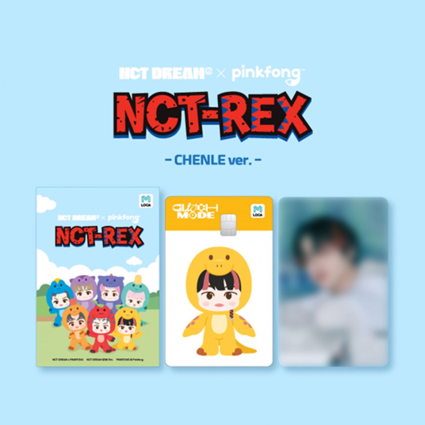 NCT DREAM X PINKFONG NCT-REX Locamobility Card