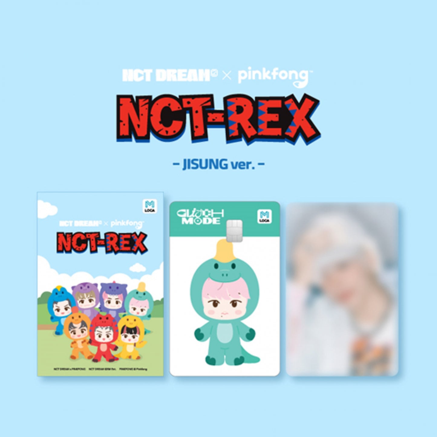 NCT DREAM X PINKFONG NCT-REX Locamobility Card