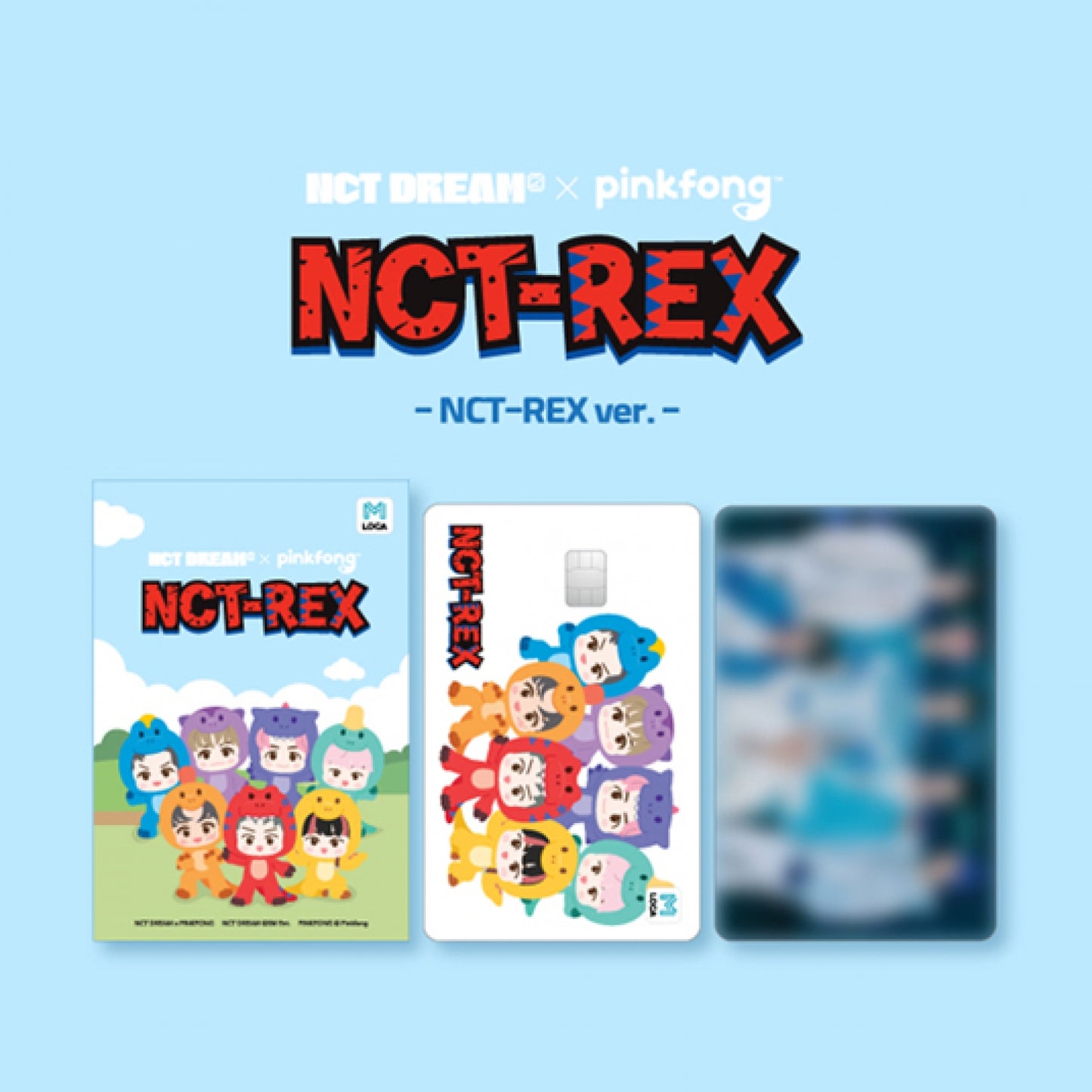 NCT DREAM X PINKFONG NCT-REX Locamobility Card