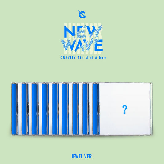 CRAVITY 4th Mini Album : NEW WAVE (Jewel Ver)